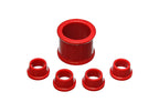 Energy Suspension 88-91 Honda Civic/CRX Red Power Steering Rack Bushing Set with offroad parts