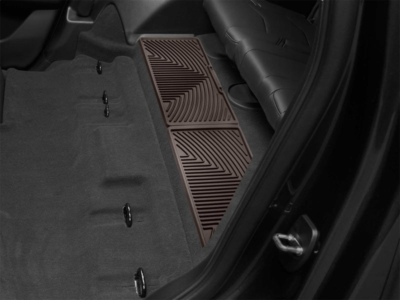 WeatherTech 15-20 Chevrolet Tahoe Rear Rubber Mats - Cocoa Secondary image