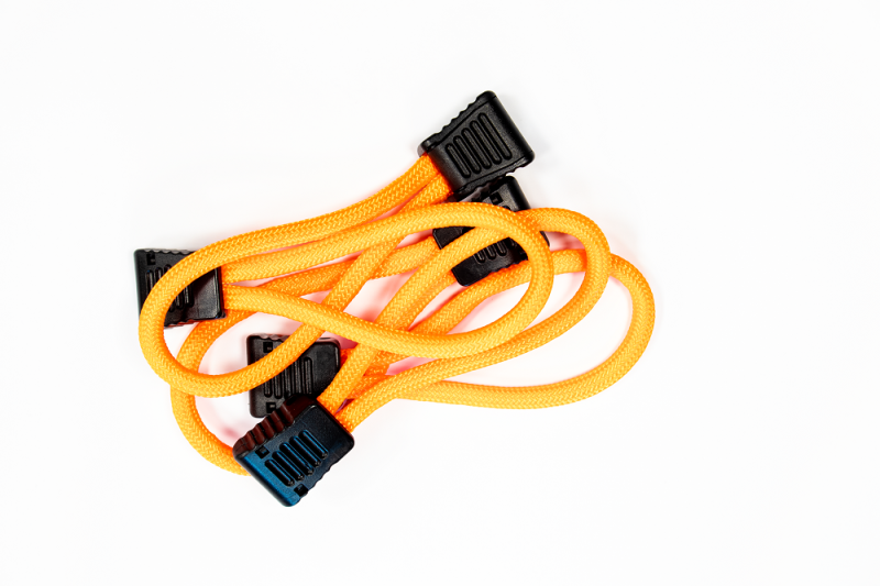 Fishbone Offroad Paracord Zipper Pulls 5 Pcs Neon Orange Secondary image