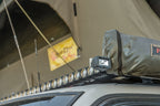 KC HiLiTES C-Series C2 LED 2in. Backup Area Flood Light 20w (Pair Pack System) - Black on offroad vehicle roof
