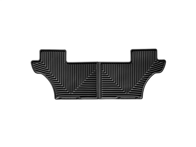 WeatherTech 06+ Mercedes-Benz R-Class (V251) Rear Rubber Mats - Black Secondary image