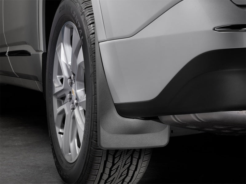 WeatherTech 2018+ Chevrolet Traverse No Drill Mudflaps - Black Secondary image