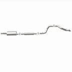 MagnaFlow 19+ Jeep Wrangler JL Overland Series Cat-Back Performance Exhaust System layout for offroad performance upgrades.