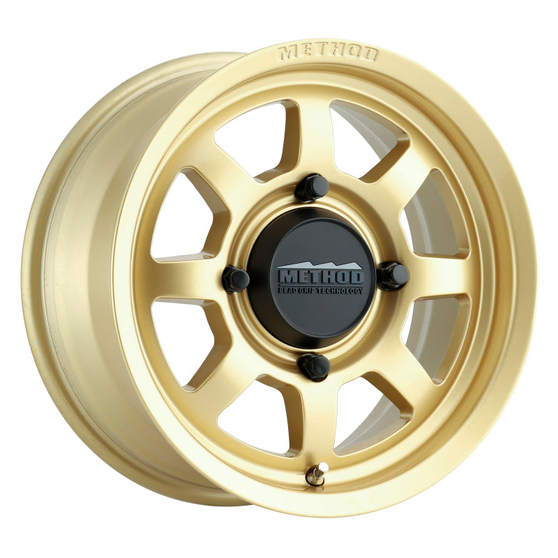 Method MR410 14x7 4+3/+13mm Offset 4x136 106.25mm CB Gold Wheel Secondary image