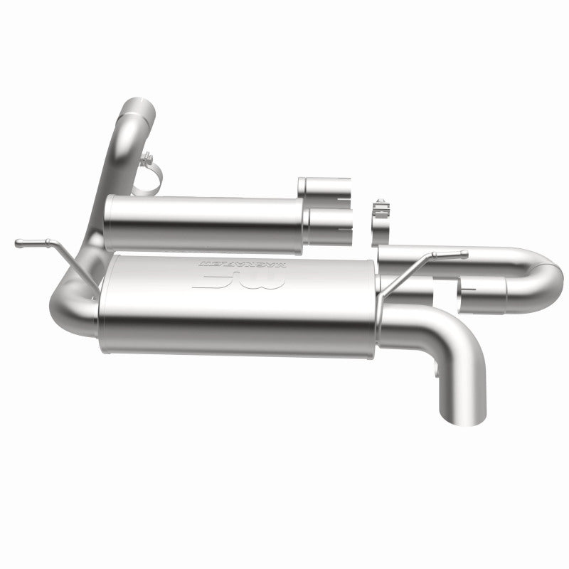 MagnaFlow 18-23 Jeep Wrangler JL 2.0L/3.6L Overland Series Axle-Back Exhaust for performance offroad parts