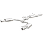 MagnaFlow Sys C/B 12-15 Audi A6 / A7 3.0L V6 SS 2.5in Dual Split Rear Ext 4in Tips exhaust system