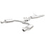 MagnaFlow Sys C/B 12-15 Audi A6 / A7 3.0L V6 SS 2.5in Dual Split Rear Ext 4in Tips exhaust system