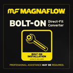 MagnaFlow Conv Direct Fit Catalytic Converter 2007-2015 Nissan Altima L4 2.5L Gas and Diesel bolt-on installation instructions