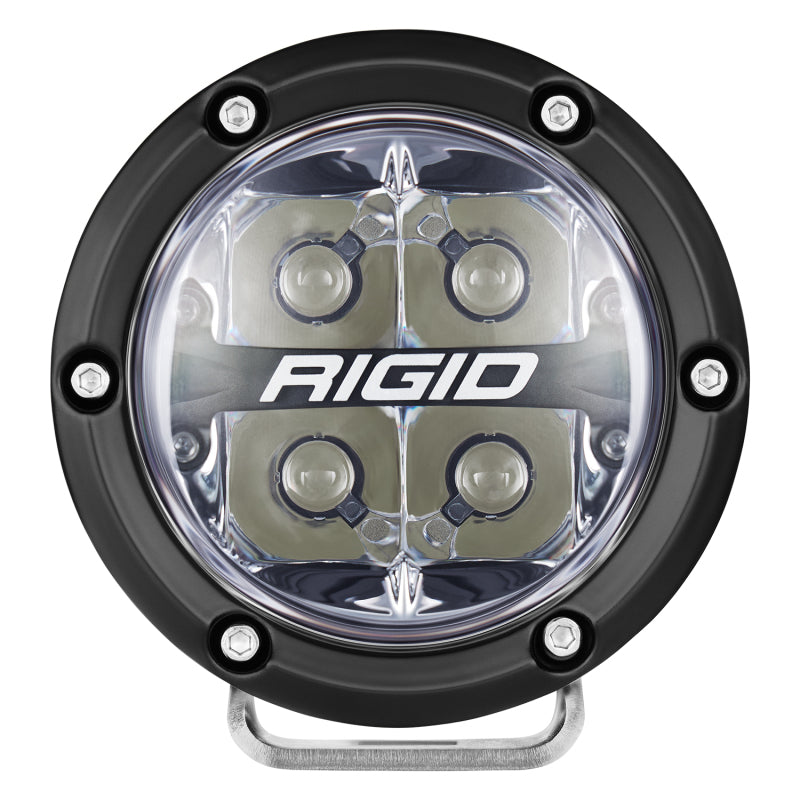 Rigid Industries 360-Series 4in LED Off-Road Spot Beam - RGBW (Pair) for offroad lighting and electrical