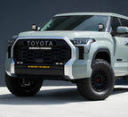 Baja Designs 2022 Toyota Tundra 20in S8 Behind Bumper Light Mount Kit on offroad truck
