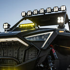 Baja Designs 22-24 Polaris RZR Pro R XL Sport A-Pillar Kit with offroad lighting and electrical upgrades.