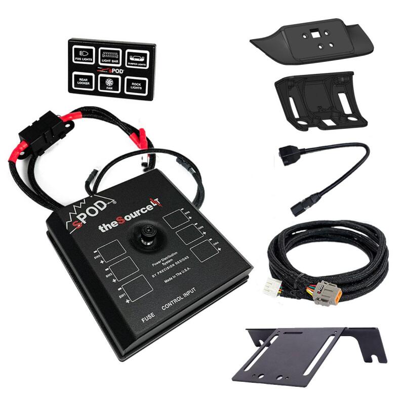 sPOD 2023+ Ford F250/F350 Super Duty Mini6 SourceLT Vehicle Power Management Kit Secondary image