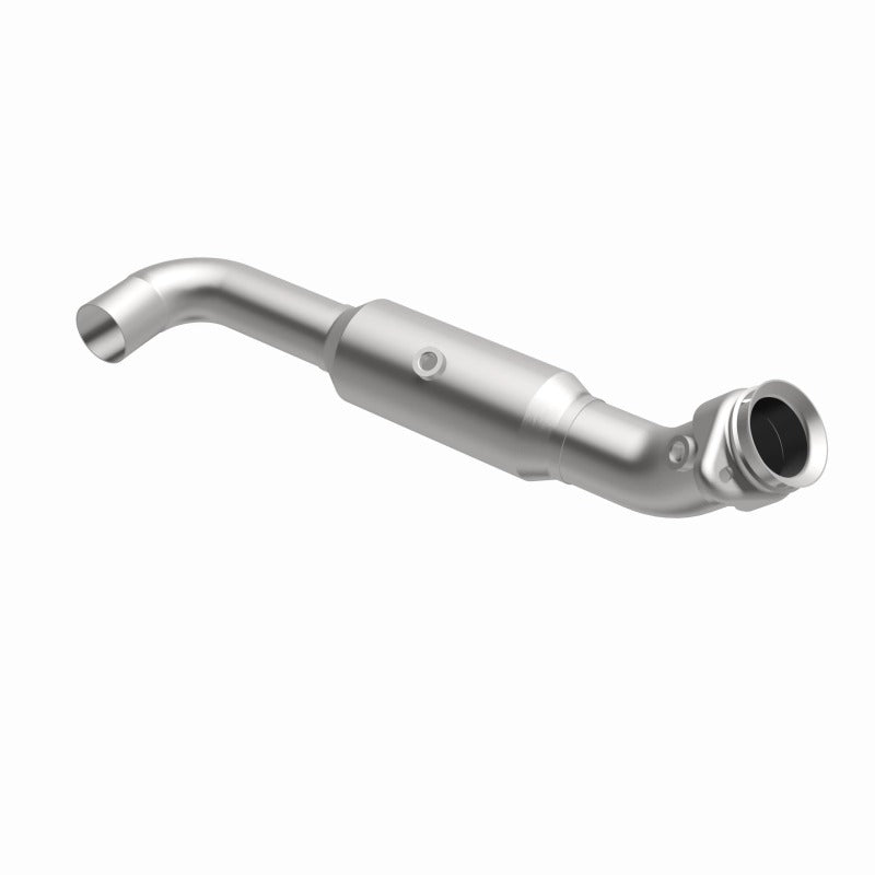 MagnaFlow Converter Direct Fit 10-14 Ford F-150 6.2L exhaust pipe for offroad performance upgrades.