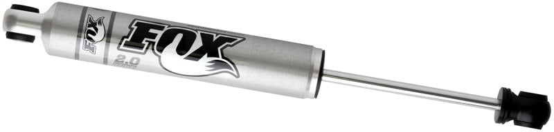 Fox 07-18 Jeep Wrangler JK 2.0 Performance Series 7.14in. Smooth Body IFP Steering Stabilizer (Alum) for offroad performance upgrades.