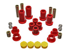 Energy Suspension 99-07 General Motors (Various) Red Front End Control Arm Bushing Set for offroad performance upgrades