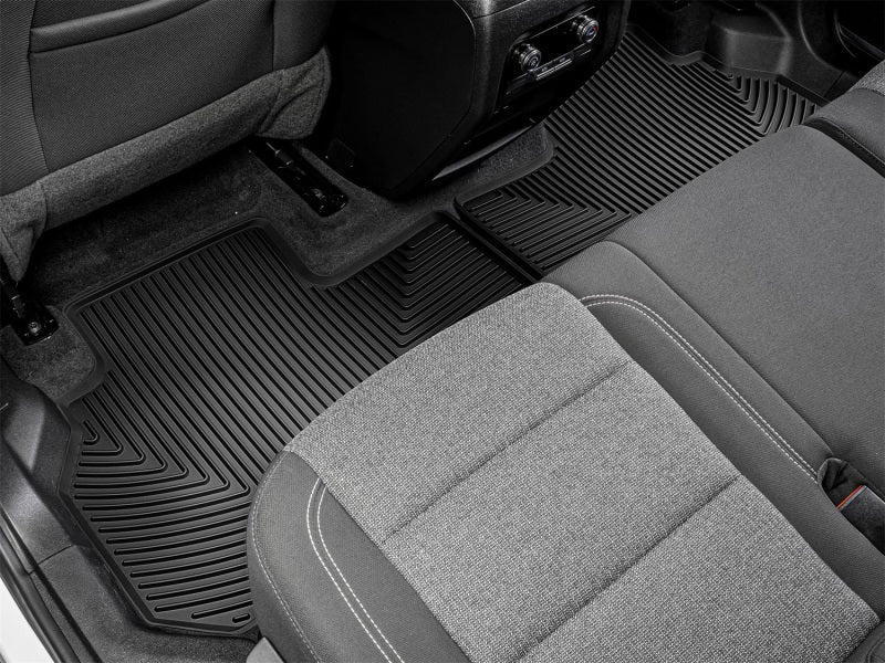 WeatherTech 25-26 Buick Enclave 2nd Row Rear All-Weather Floor Mats - Black Secondary image