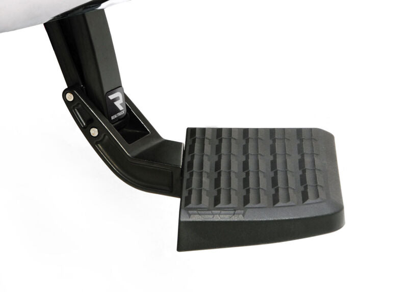 AMP Research 2011-2014 GMC Sierra 2500/3500 BedStep - Black, non-slip, retractable bumper step for easy truck access
