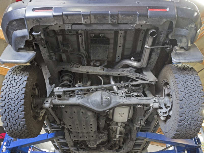aFe Scorpion 2-1/2in Aluminized Steel Cat-Back Exhaust 07-17 Toyota FJ Cruiser V6 4.0L Secondary image