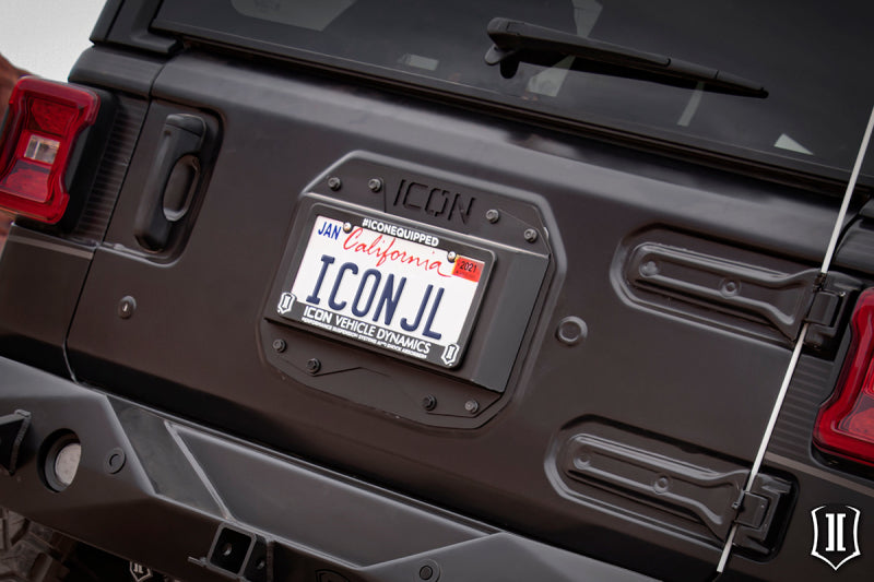 ICON 2018+ Jeep Wrangler JL Spare Tire Delete Secondary image