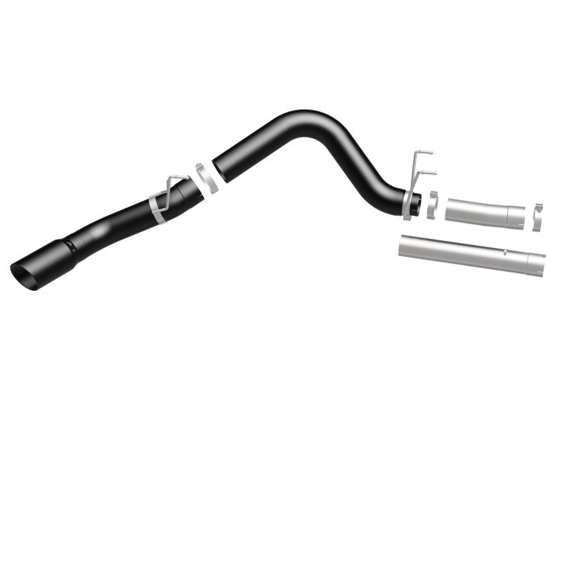 MagnaFlow 07-10 Dodge 2500/3500 409 SS DPF Back 5in Single Exit Exhaust- Black for offroad performance upgrades.