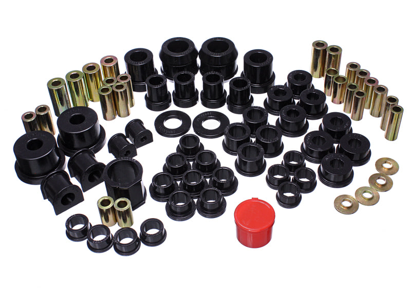 Energy Suspension 06-14 Mazda Miata Black Master Bushing Set components