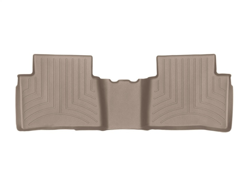 WeatherTech 2016+ Toyota Prius (Works W/Heat Vents Under 1st Row OR W/O) Rear FloorLiner - Tan Secondary image