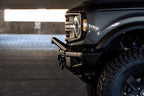 DV8 Offroad 21-22 Ford Bronco Factory Modular Front Bumper Bull Bar on an off-road vehicle