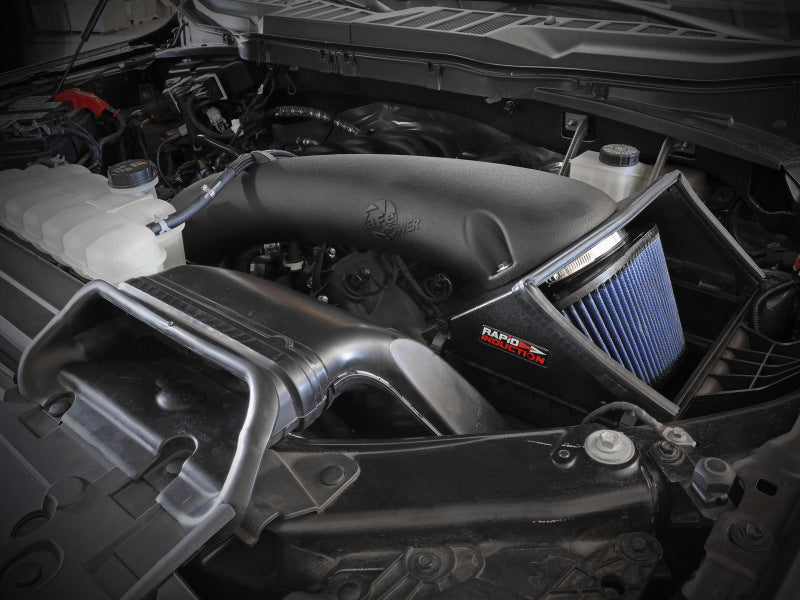 aFe Rapid Induction Cold Air Intake System w/Pro 5R Filter 2021+ Ford F-150 V8-5.0L Secondary image