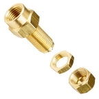 Bulkhead Union Compression Fitting