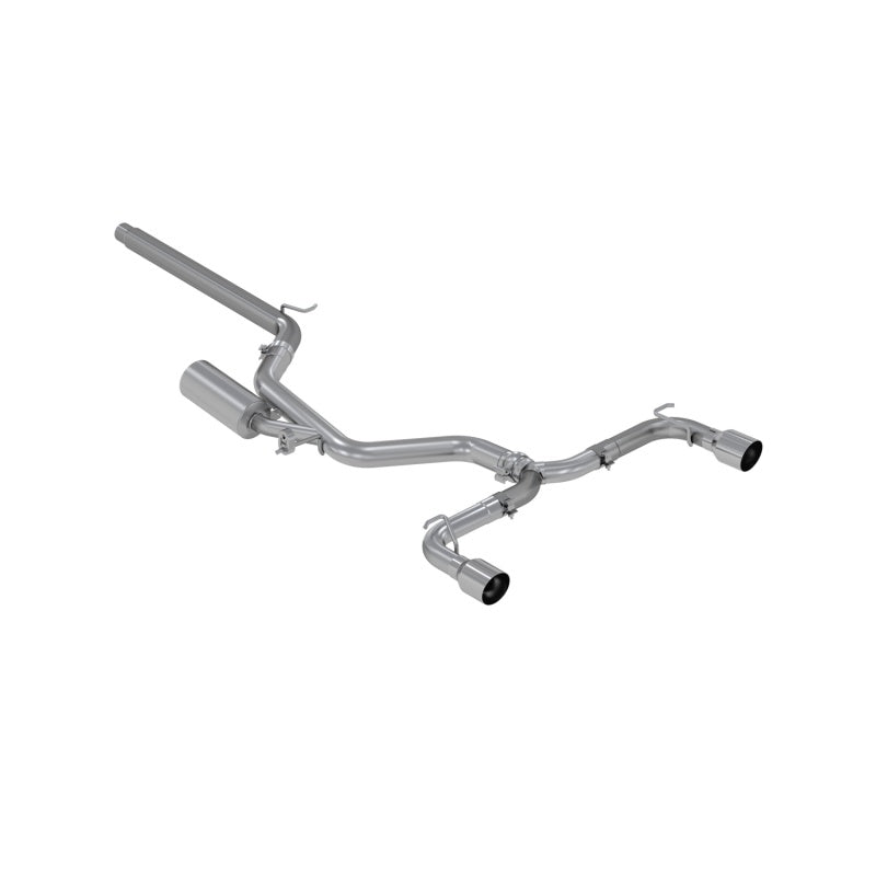 MBRP 15-20 VW 2.0L Turbo Golf GTI MK7 3in T304 Cat Back Exhaust w/ Dual Split Rear Exit Secondary image