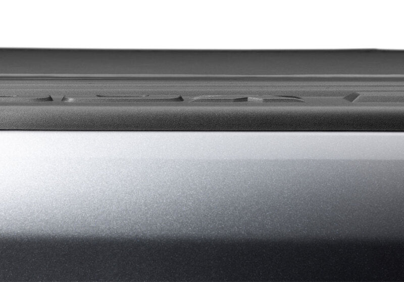 BAK 19-21 Dodge Ram w/ Ram Box Revolver X4s 5.7ft Bed Cover close-up of matte black finish
