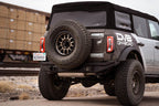 DV8 Offroad 21-22 Ford Bronco FS-15 Series Rear Bumper with spare tire and offroad accessories