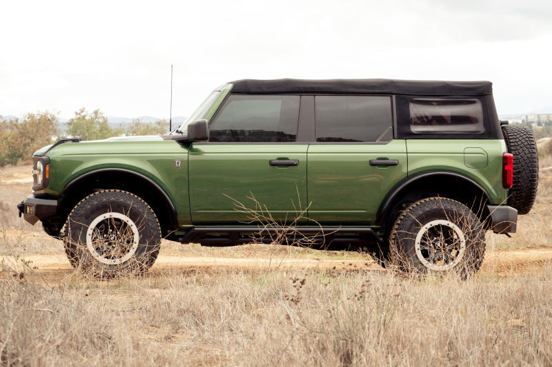 DV8 Offroad 21-23 Ford Bronco Tube Fender Flares on 4x4