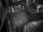 WeatherTech 07-13 Infiniti G35 Front FloorLiner - Black installed in a car interior for protection.