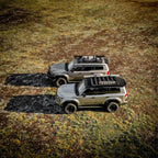 ARB Base Rack Mount Kit and Deflector for 24+ Land Cruiser Prado 250 on offroad vehicles