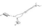 Borla 14-15 Camaro 3.6L V6 Single Split Rear Exit Touring Catback Exhaust system with polished tips