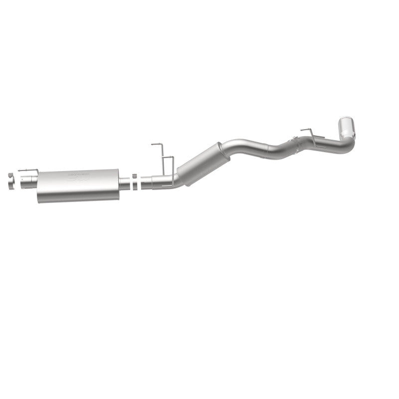 MagnaFlow Cat-Back, SS, 4in, Single Pass Side Rear Exit 5in Tip 14-15 Ram 2500 6.4L V8 CC LB/MC SB exhaust system