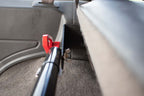 Fishbone Offroad 84-01 Jeep Cherokee XJ Rear Seat Hi-Lift Jack Mount installed in vehicle