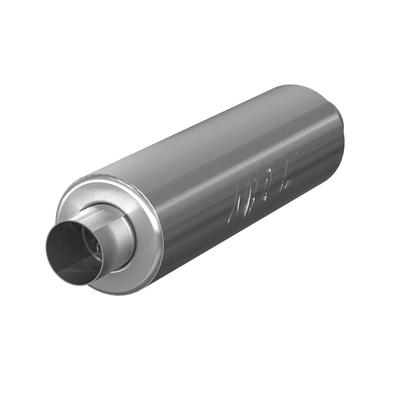 MBRP Universal 3in ID Inlet/Outlet 26in Single Chambered Muffler Aluminum (NO DROPSHIP) Secondary image