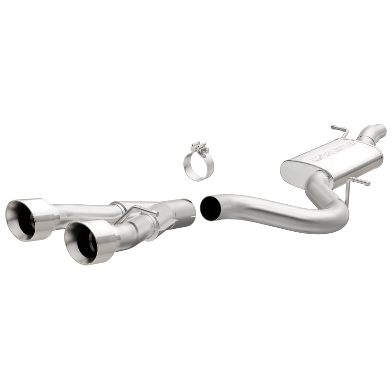 MagnaFlow 12-13 VW Golf L4 2.0L Turbocharged Dual Center Rear Exit Stainless Cat Back Perf Exhaust Secondary image