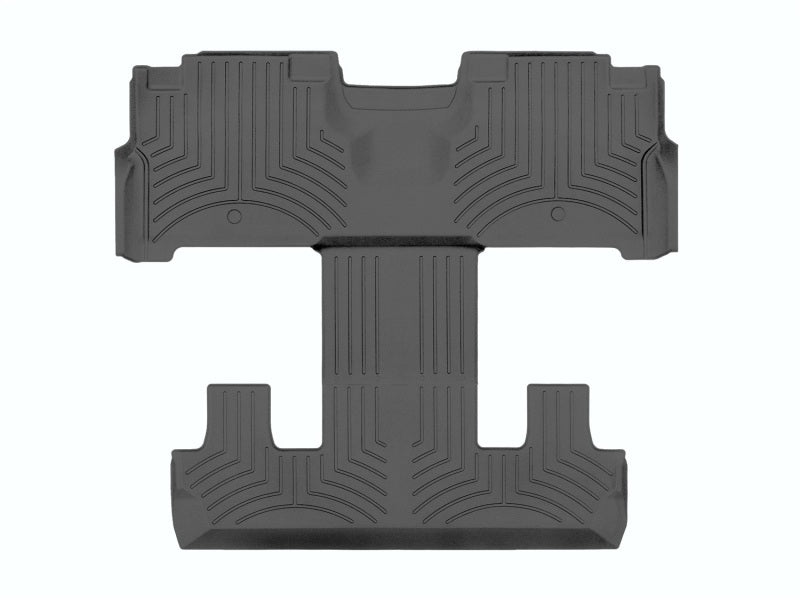 WeatherTech 18-20 Lincoln Navigator w/o Console Rear FloorLiner HP - Black Main image