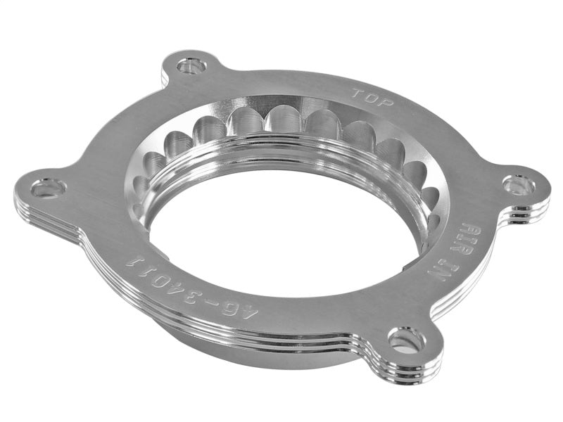 aFe Silver Bullet Throttle Body Spacer 14 Chevrolet Corvette V8 6.2L Secondary image