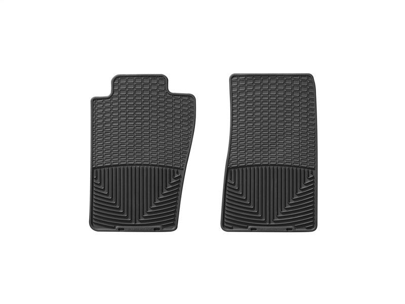 WeatherTech 82-93 Chevrolet S10 Pickup Front Rubber Mats - Black Secondary image