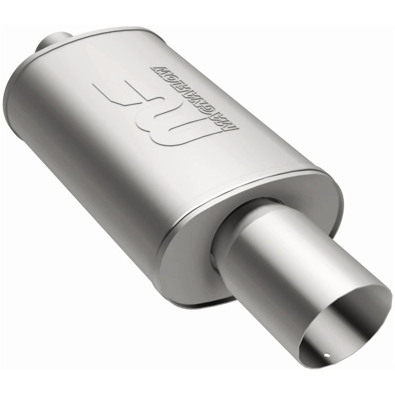 MagnaFlow Muffler W/Tip Mag SS 14X5X8 2.25/4. for off road parts