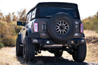 DV8 Offroad 21-22 Ford Bronco MTO Series Rear Bumper with offroad tires