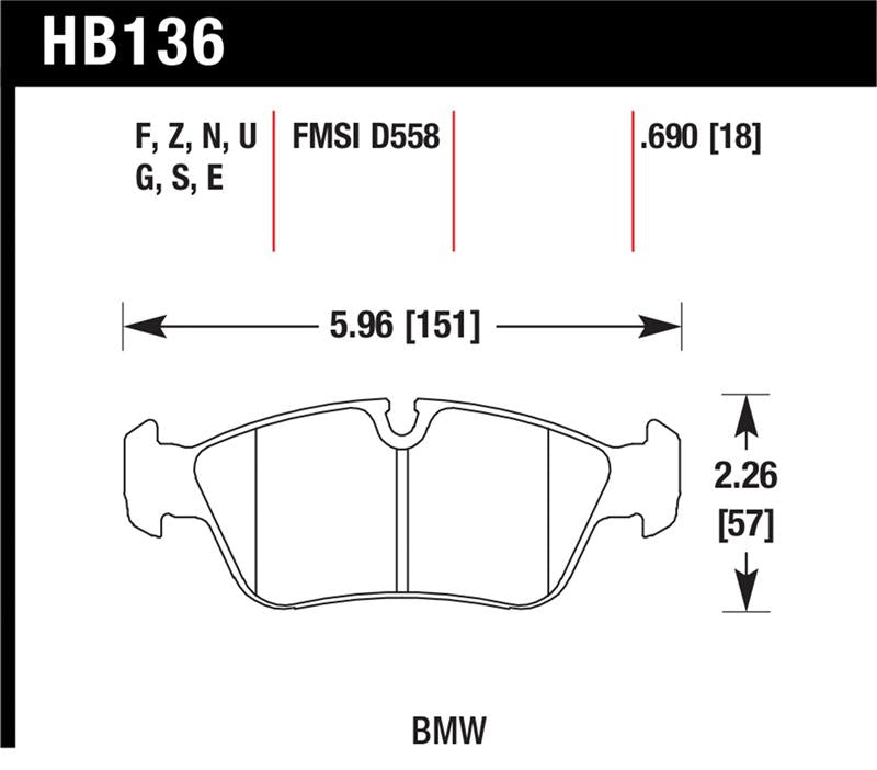 Hawk HPS Street Brake Pads Secondary image
