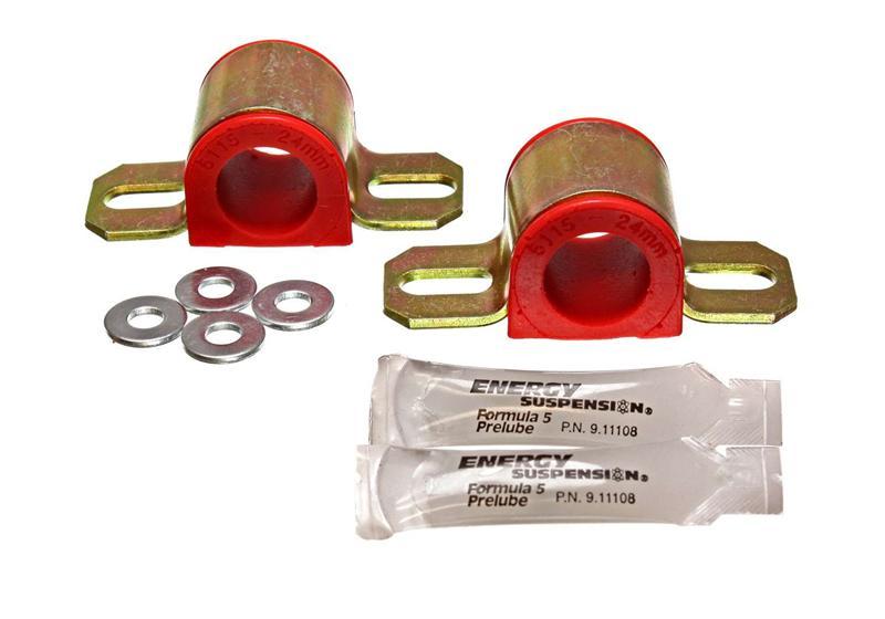 Energy Suspension 00-06 Tahoe/Yukon/Denali 2WD Red 32mm Front Sway Bar Bushing Set