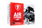 Firestone Ride-Rite RED Label Air Spring Kit Rear Chevy 4500/5500 Cab Chassis (W217602711) packaging with off road parts.