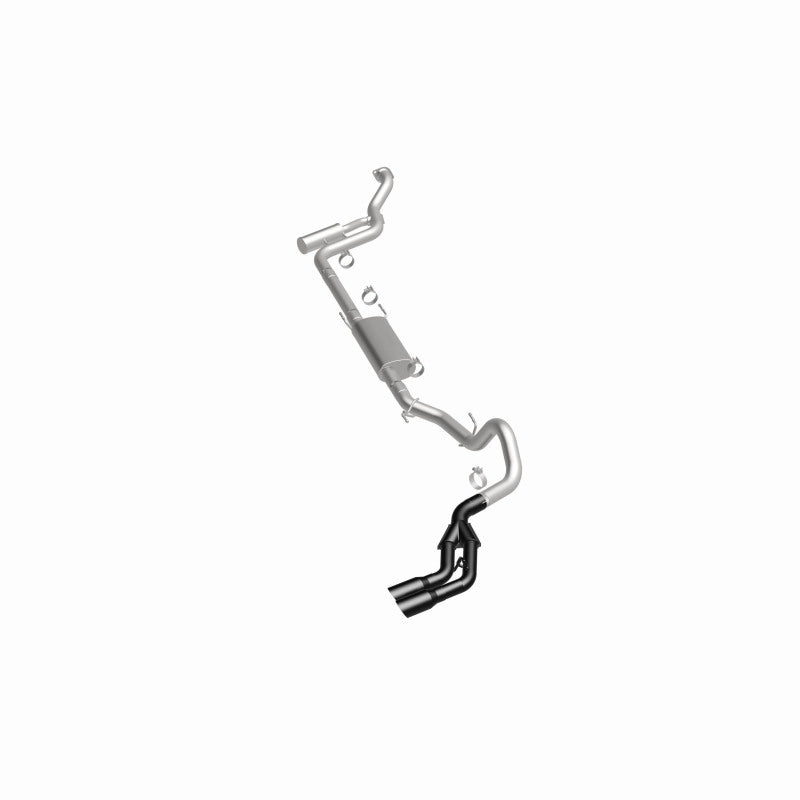 Magnaflow 2024 Toyota Tacoma Speq Series Cat-back Exhaust System (Black Tips) view of exhaust system components