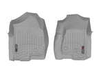 WeatherTech 99-00 Chevrolet Silverado Crew Cab Front FloorLiner - Grey for truck interior protection
